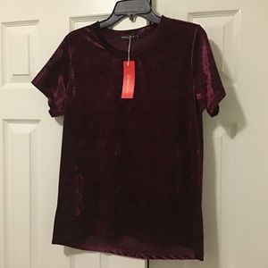 Velvet T-shirt